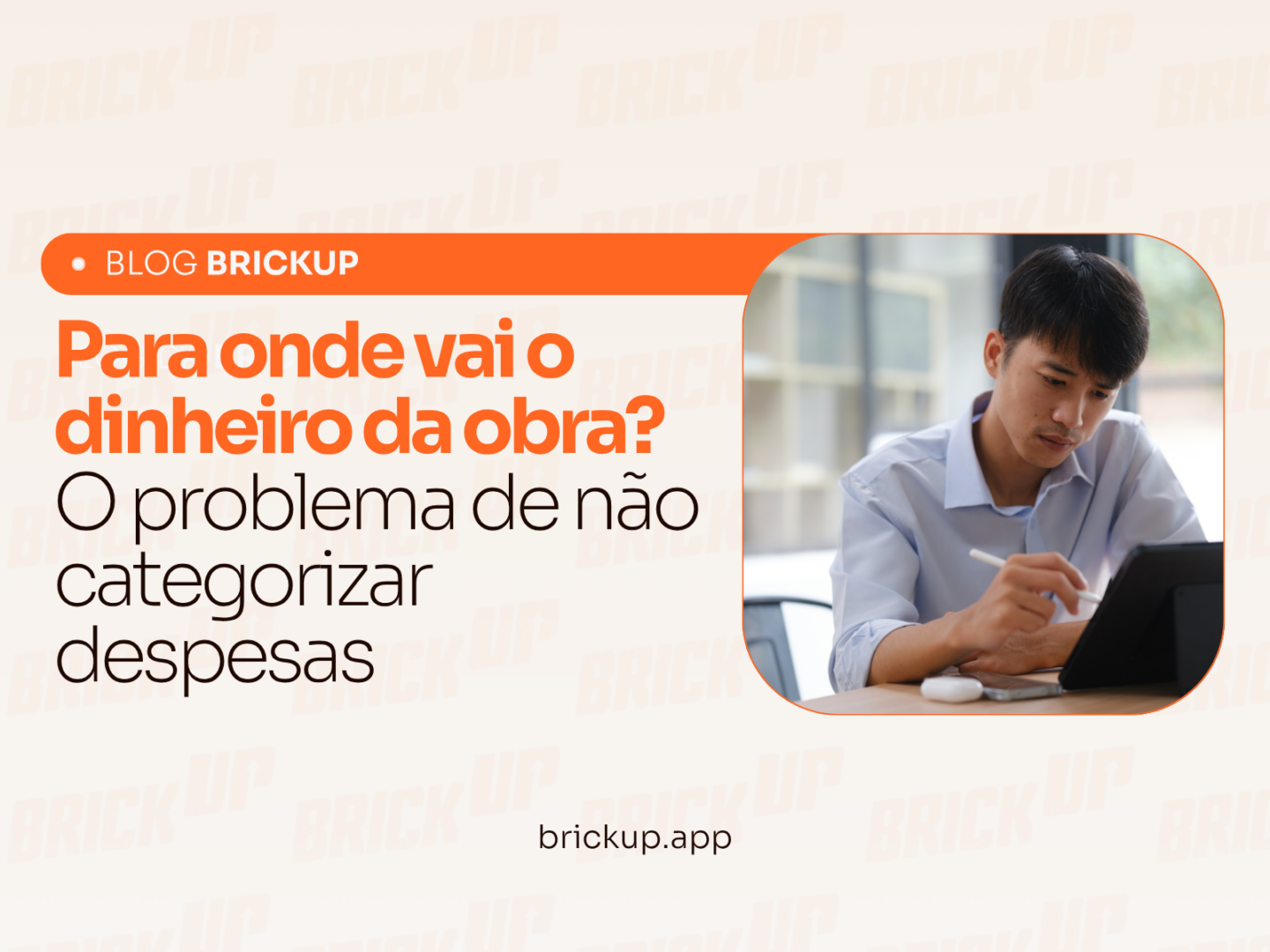 Para onde vai o dinheiro da obra? O problema de não categorizar despesas